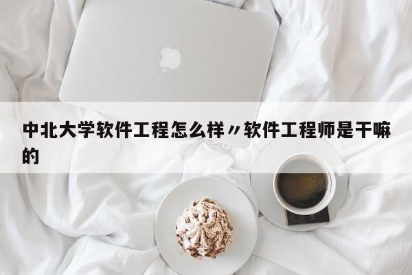 中北大学软件工程怎么样〃软件工程师是干嘛的
